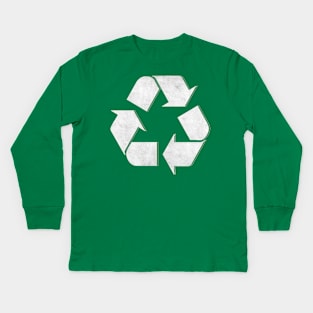 Earth day shirt Vintage Kids Long Sleeve T-Shirt